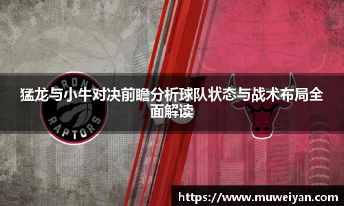 猛龙与小牛对决前瞻分析球队状态与战术布局全面解读