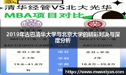 2019年古巴清华大学与北京大学的精彩对决与深度分析